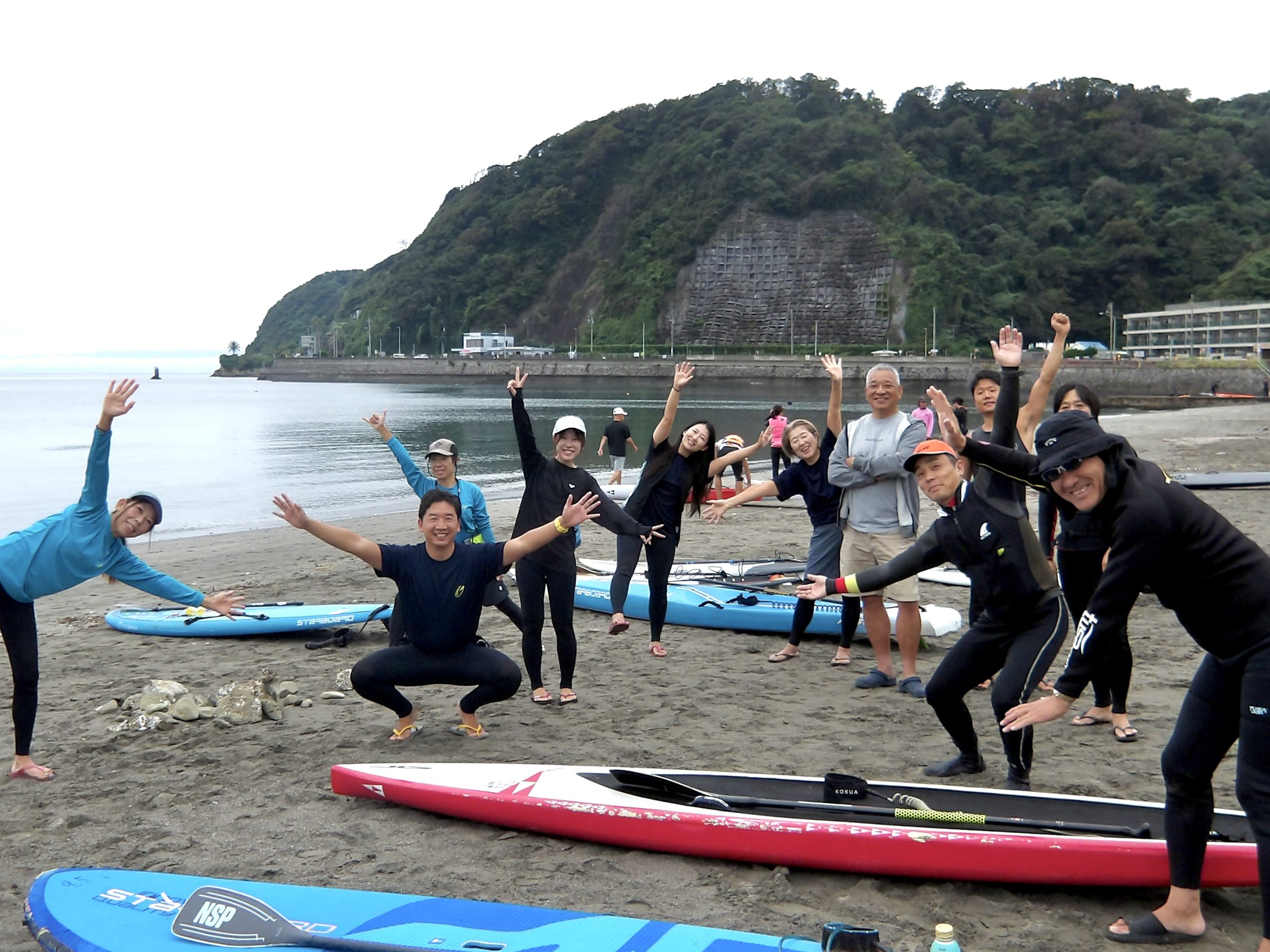 逗子海岸　サップスクール