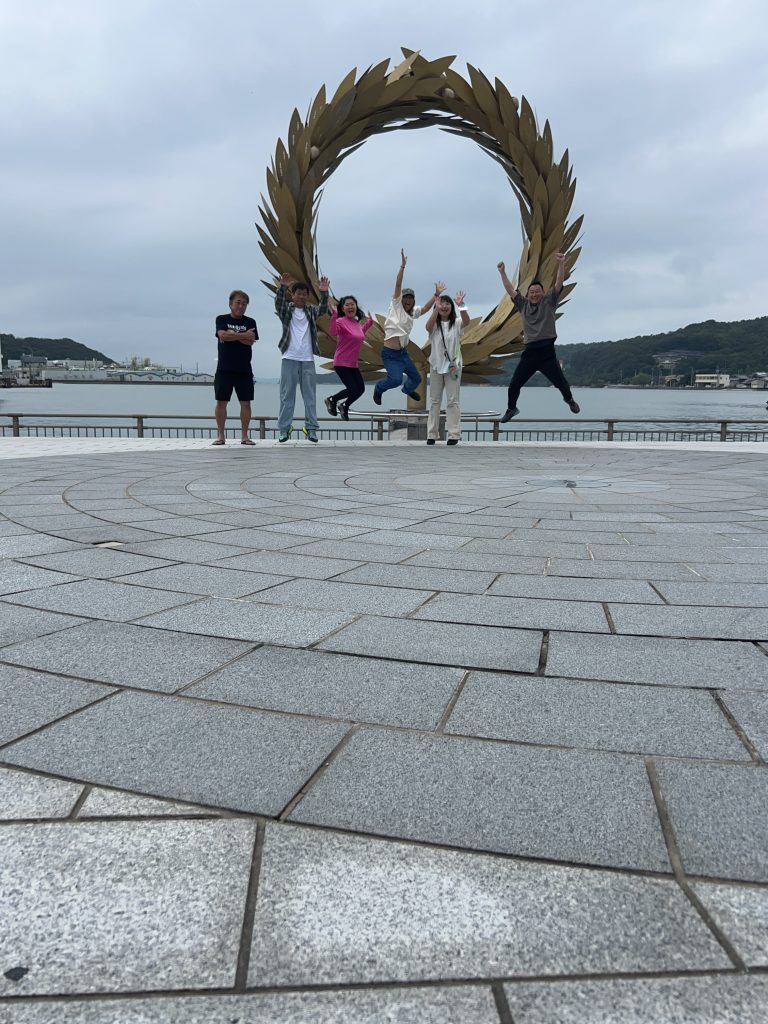 小豆島サップ旅行の様子逗子フェザーファクトリー