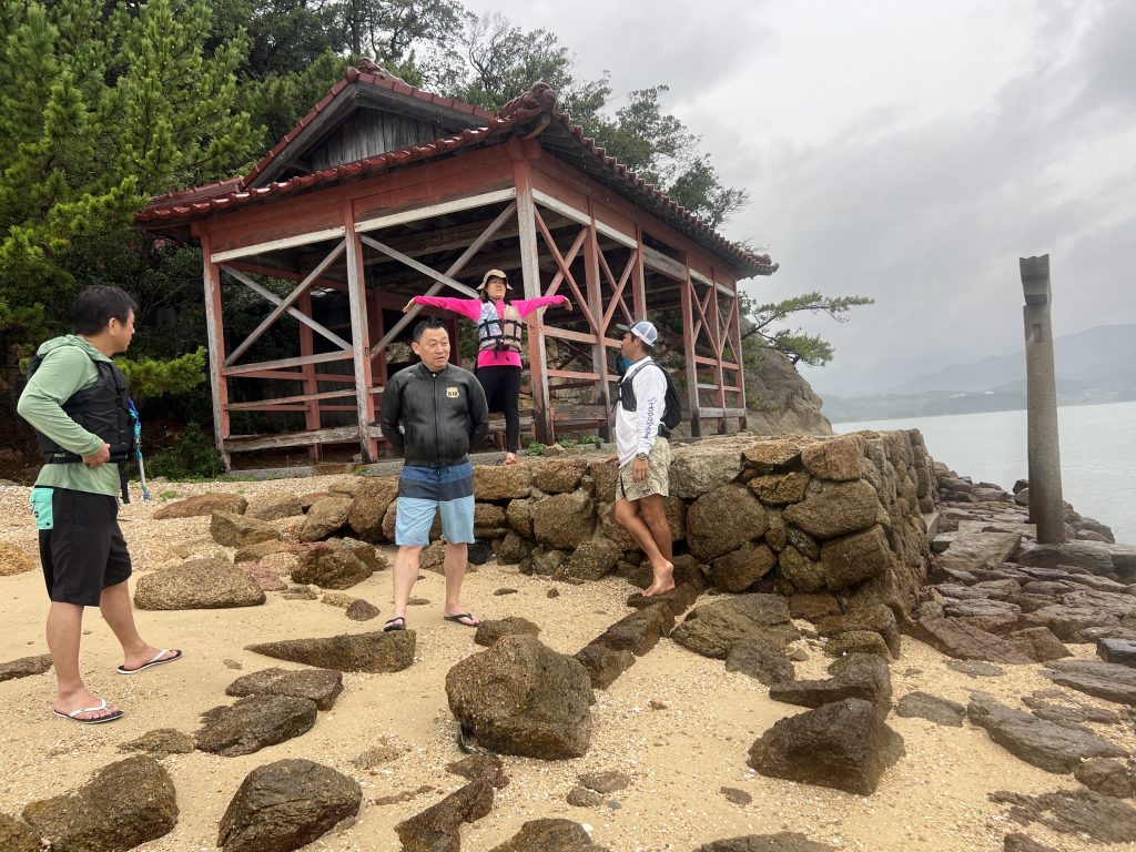 小豆島サップ旅行の様子逗子フェザーファクトリー