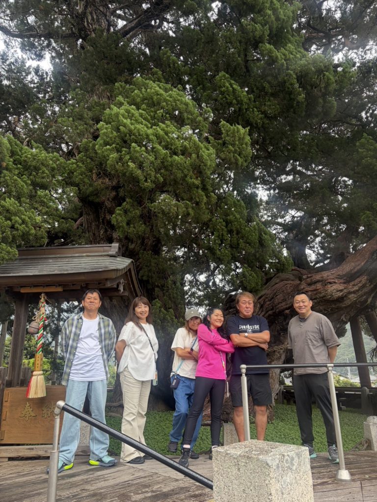 小豆島サップ旅行の様子逗子フェザーファクトリー