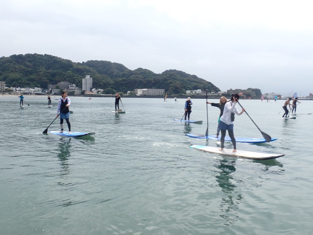 逗子海岸 サップスクール