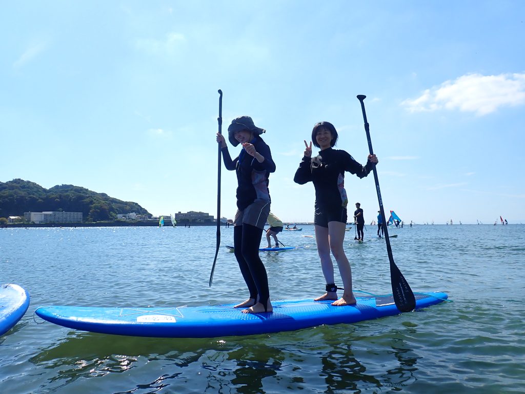逗子サップスクールの風景
