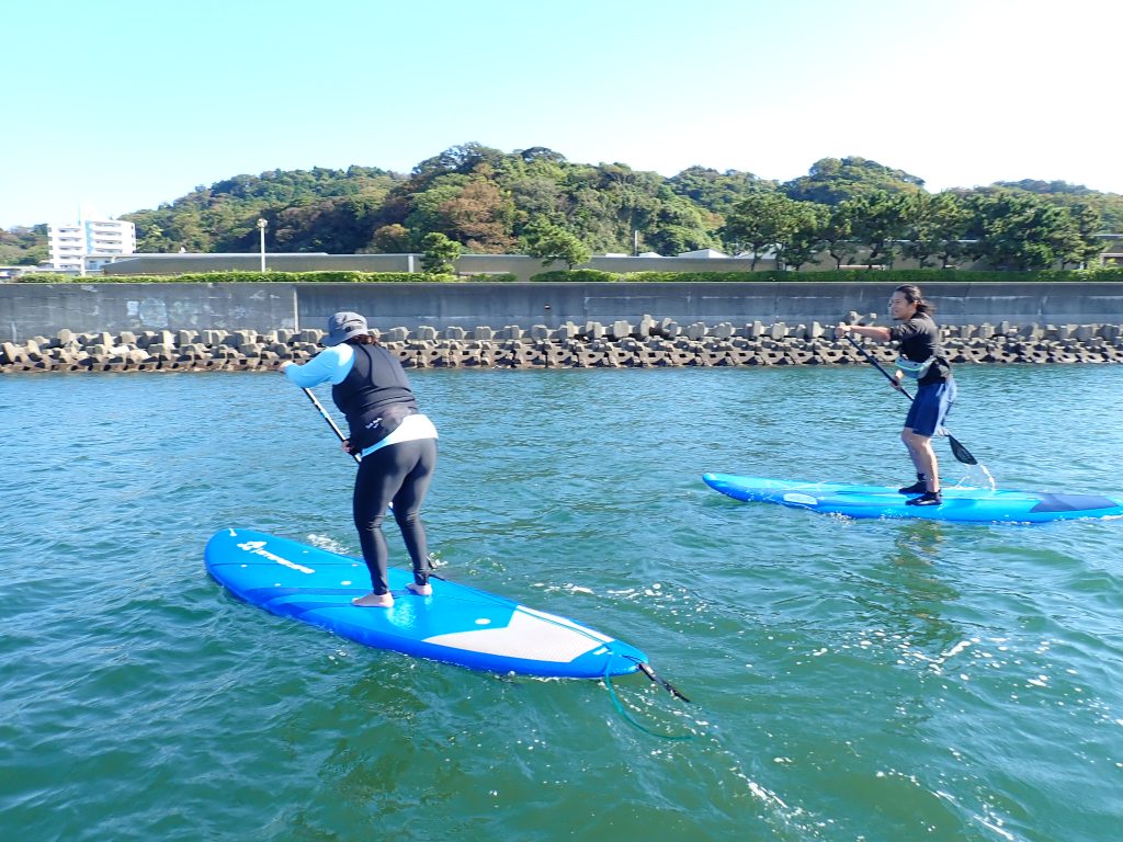逗子サップスクールの風景