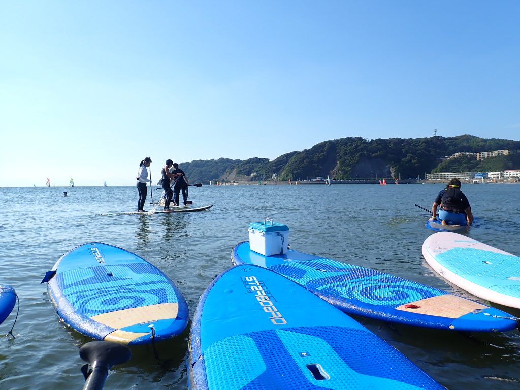 逗子サップスクール風景