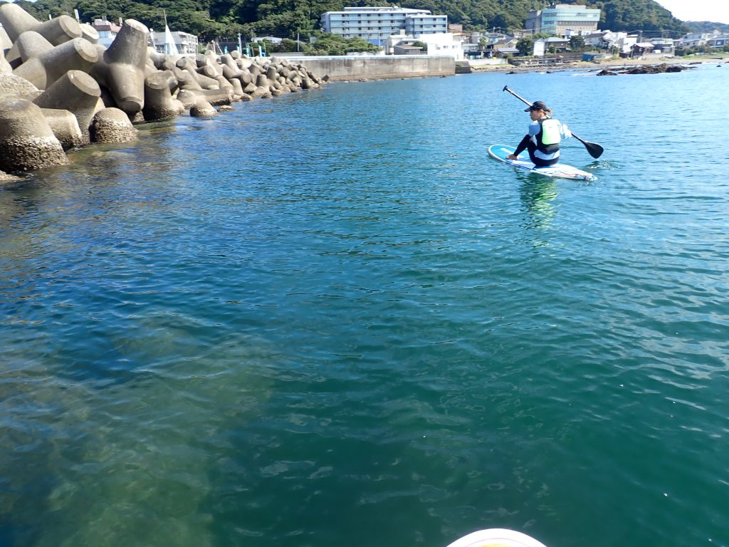 逗子サップスクールの風景
