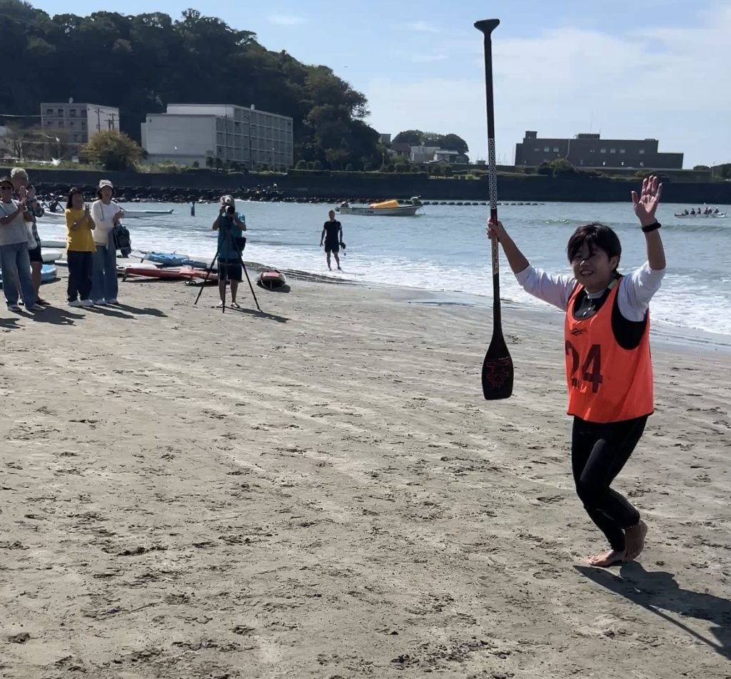 逗子パドルミート参加の風景フェザーファクトリー
