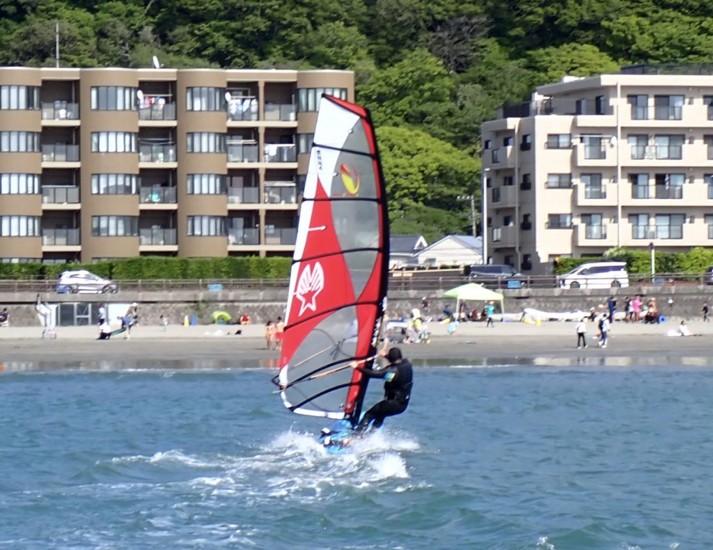 ウインドーサーフィンのプレーニング