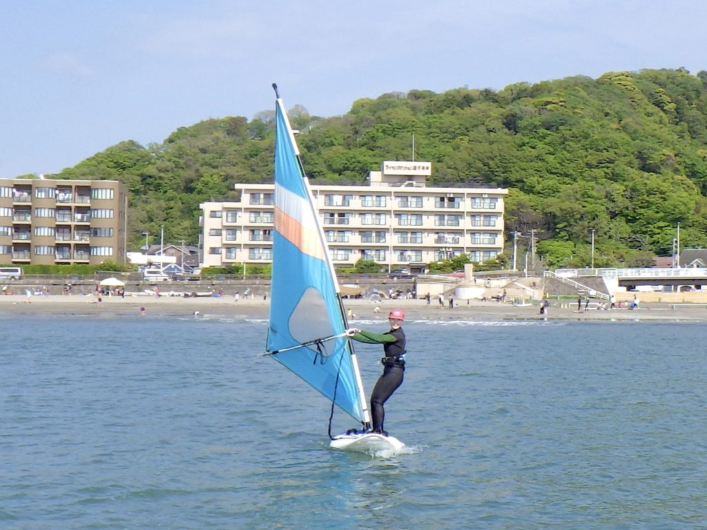 ウインドサーフィン　逗子
