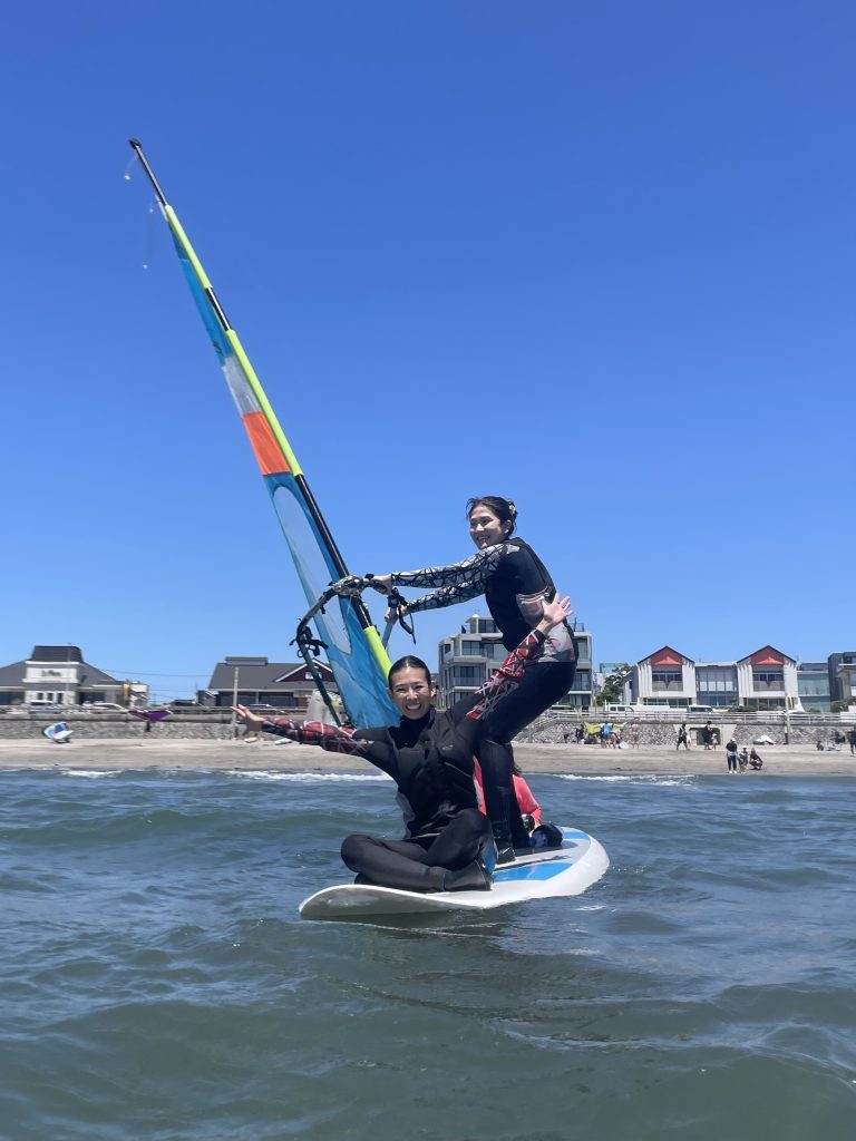 ウインドサーフィン2人乗り