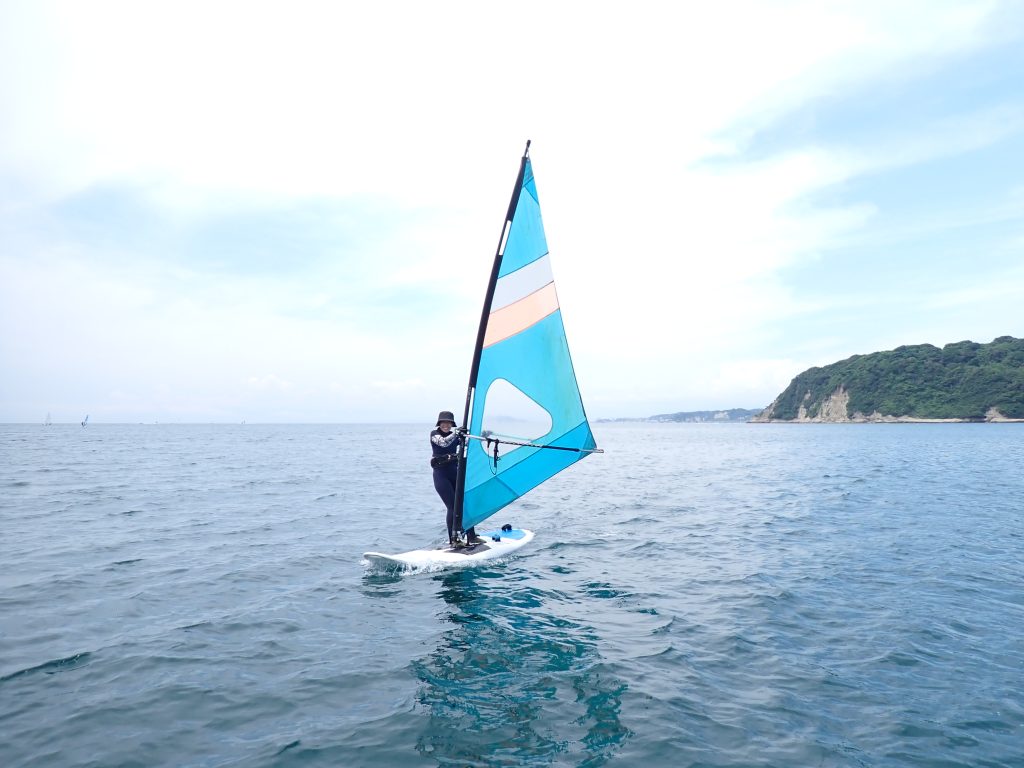逗子海岸　ウインドサーフィン