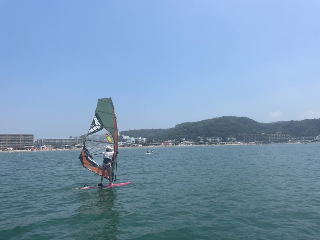 逗子海岸 ウインドサーフィンスクール