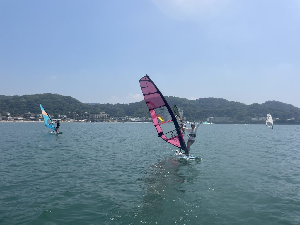 逗子海岸 ウインドサーフィンスクール