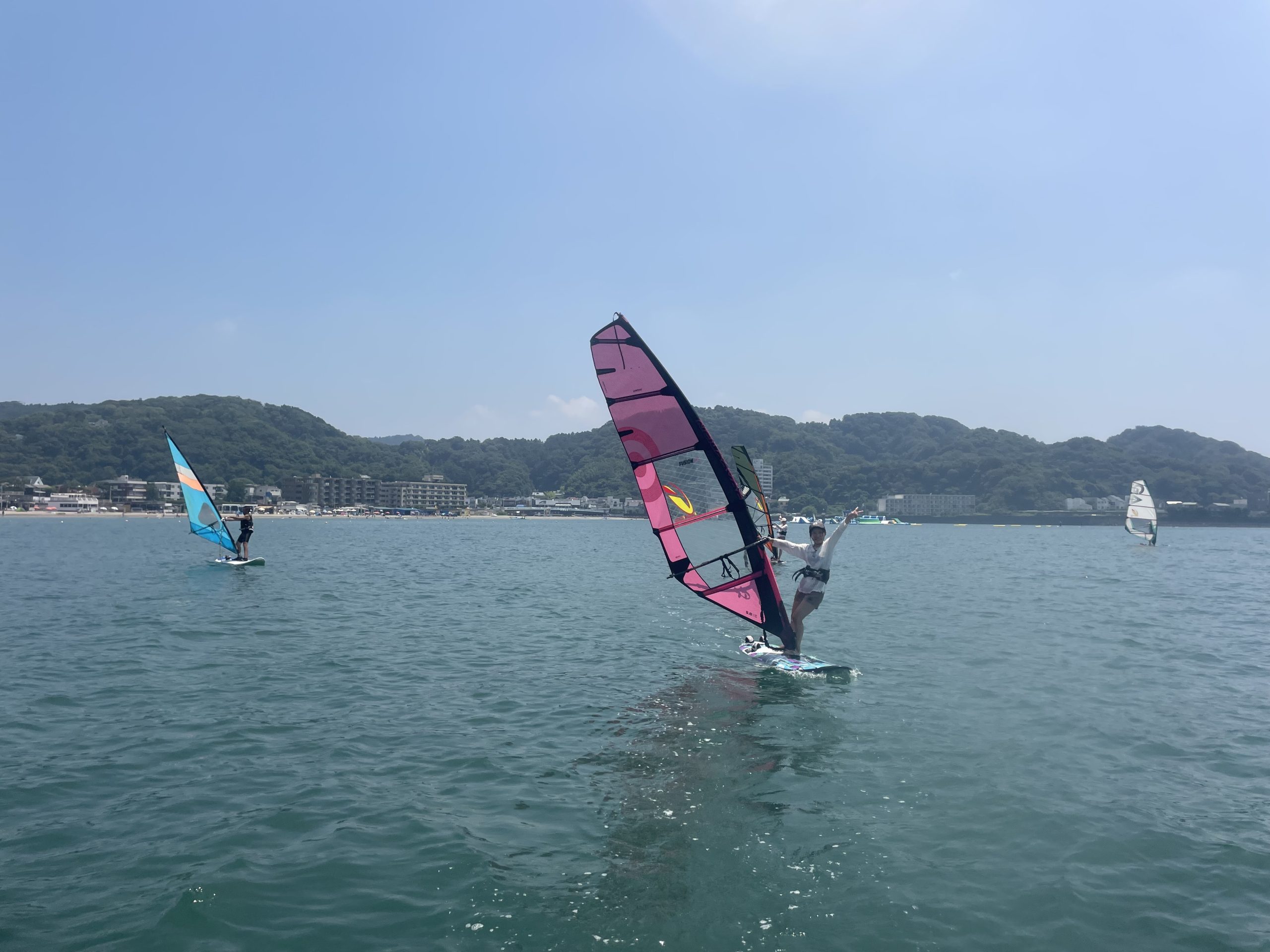 逗子海岸　ウインドサーフィンスクール