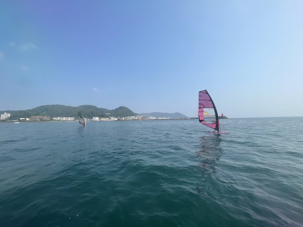 逗子海岸 ウインドサーフィンスクール