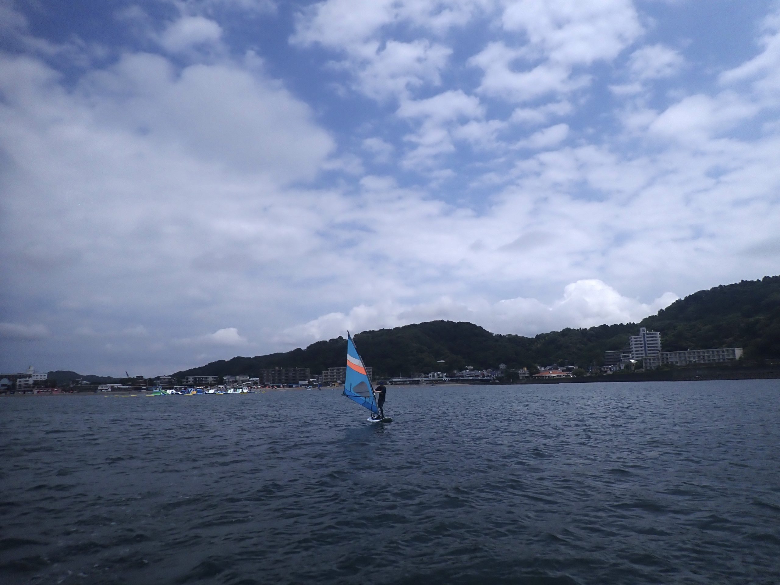 逗子海岸　ウインドサーフィン体験