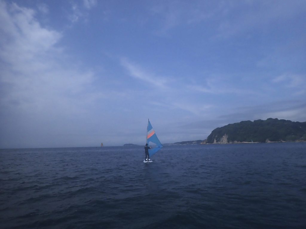 逗子海岸 ウインドサーフィン体験