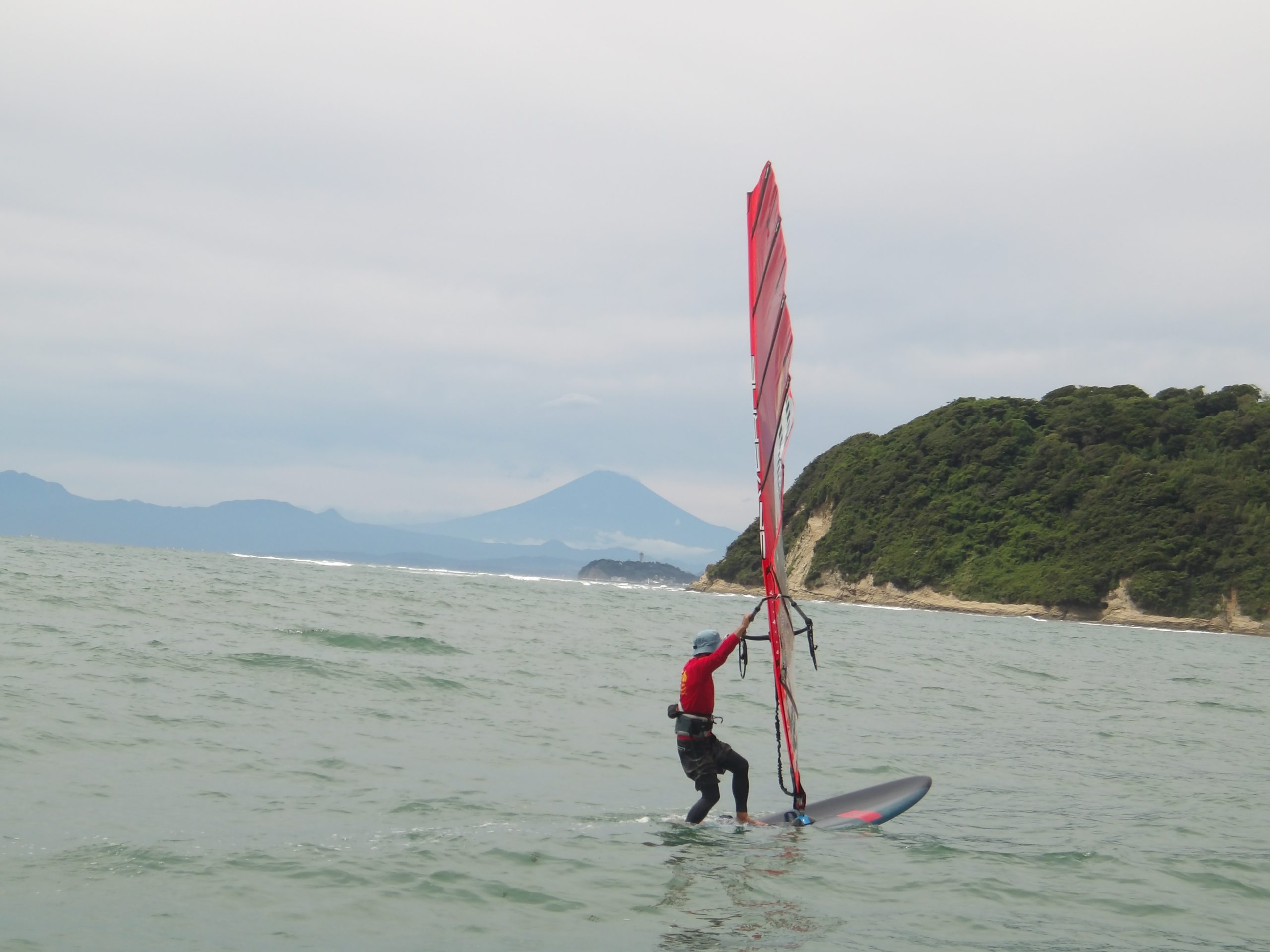 逗子海岸　ウインドサーフィンスクール