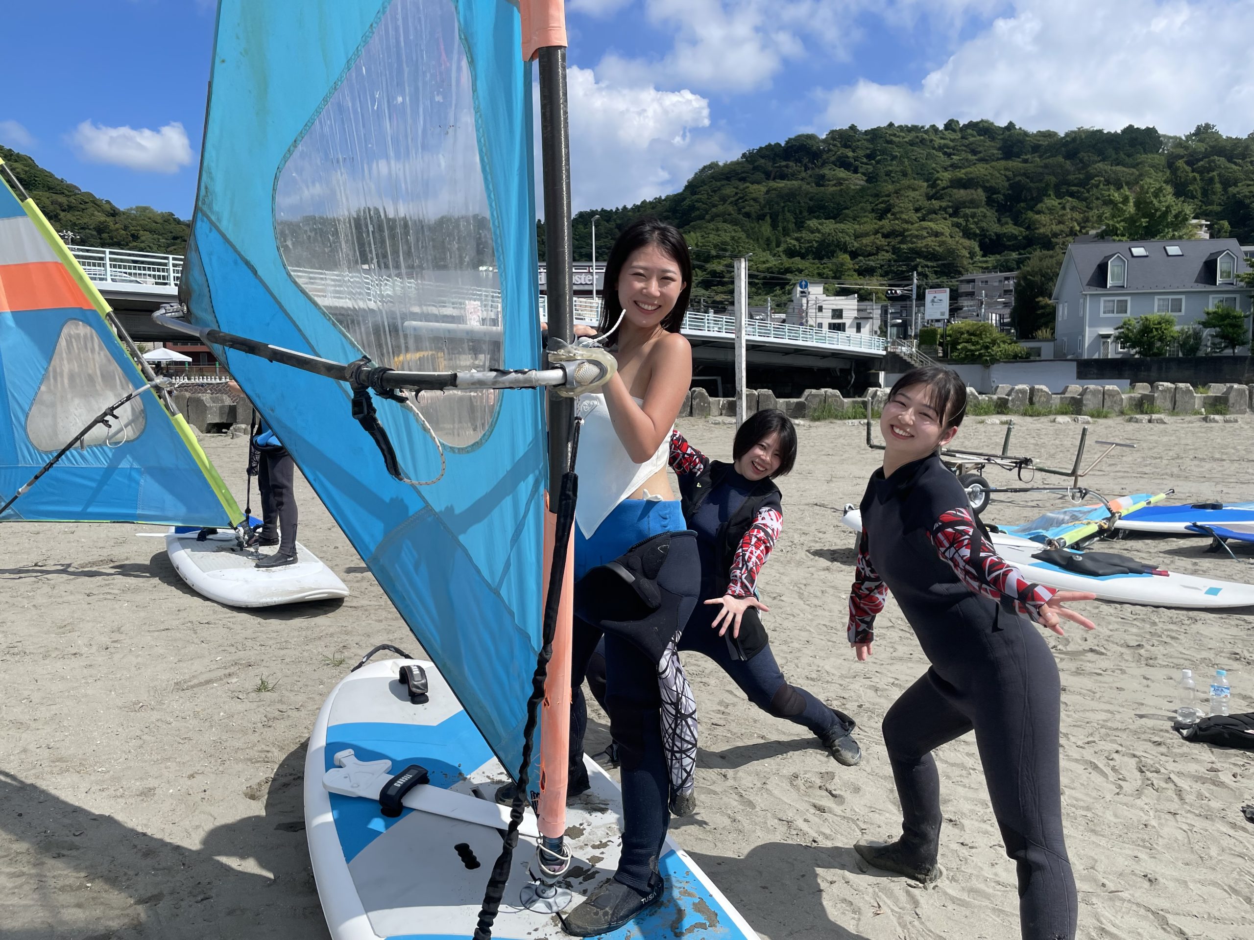 体験ウインドサーフィン
