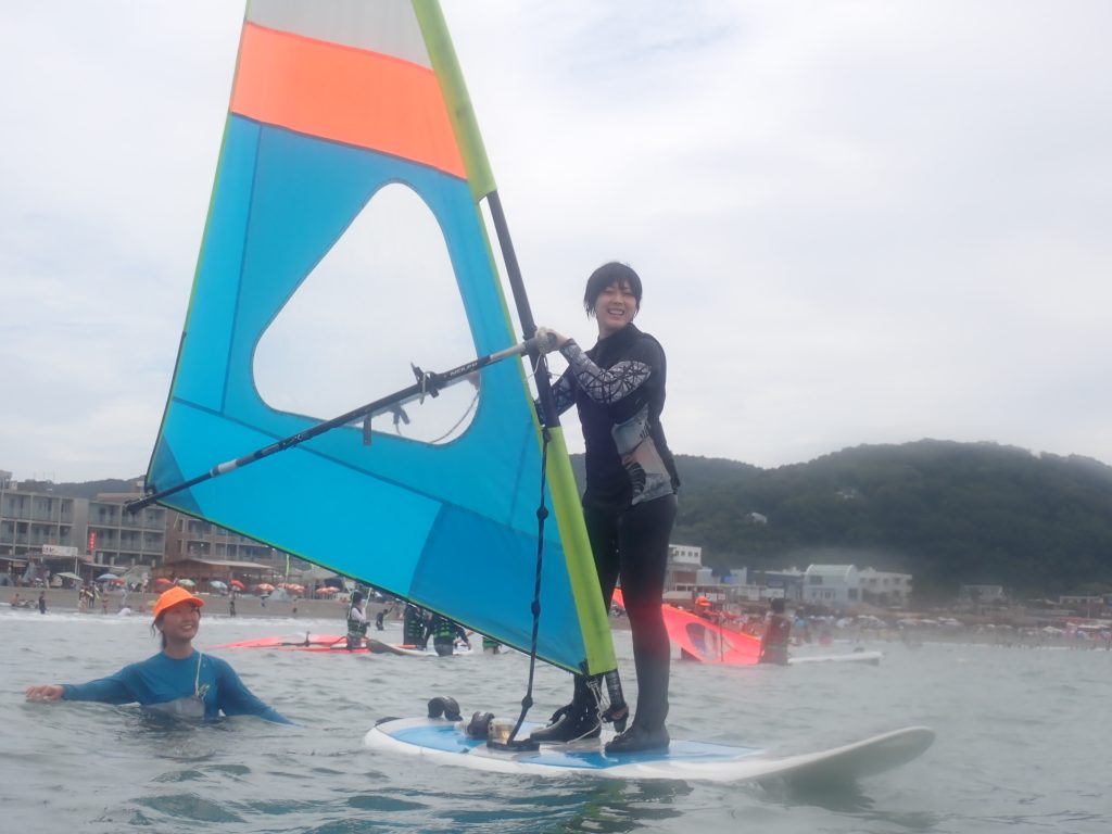 逗子海岸 ウインドサーフィン体験
