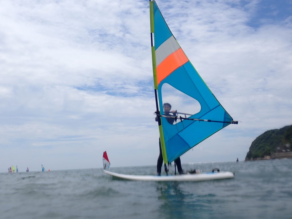 逗子海岸 ウインドサーフィン体験