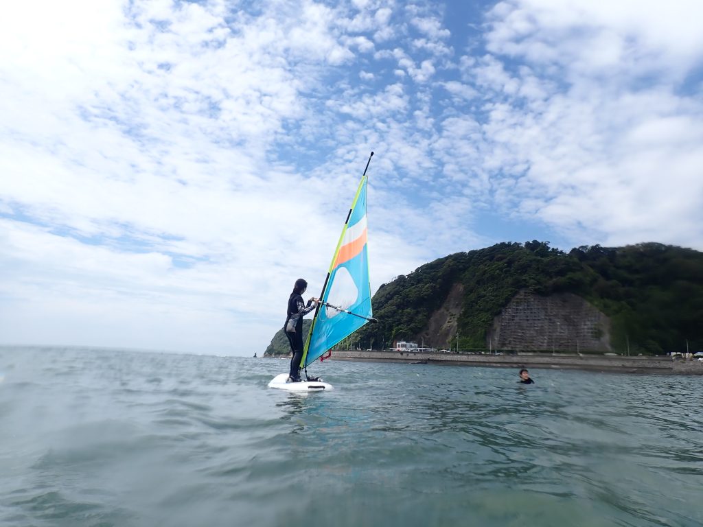 逗子海岸 ウインドサーフィン体験