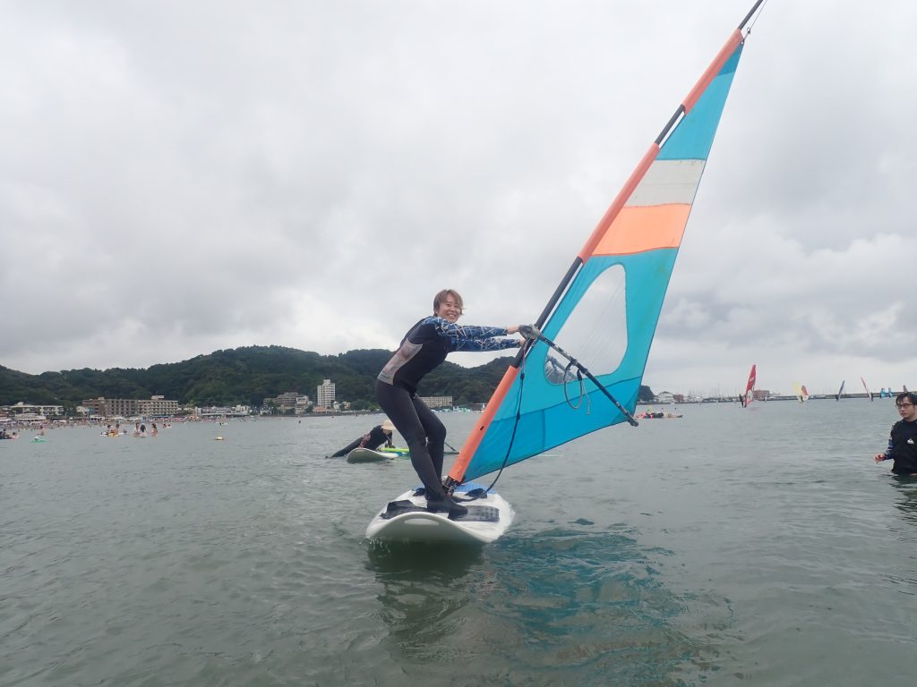 逗子海岸 ウインドサーフィン体験