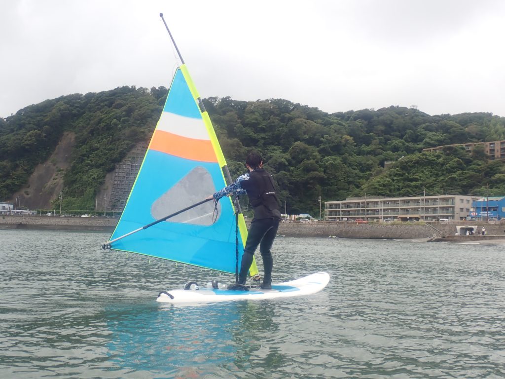逗子海岸 ウインドサーフィン体験