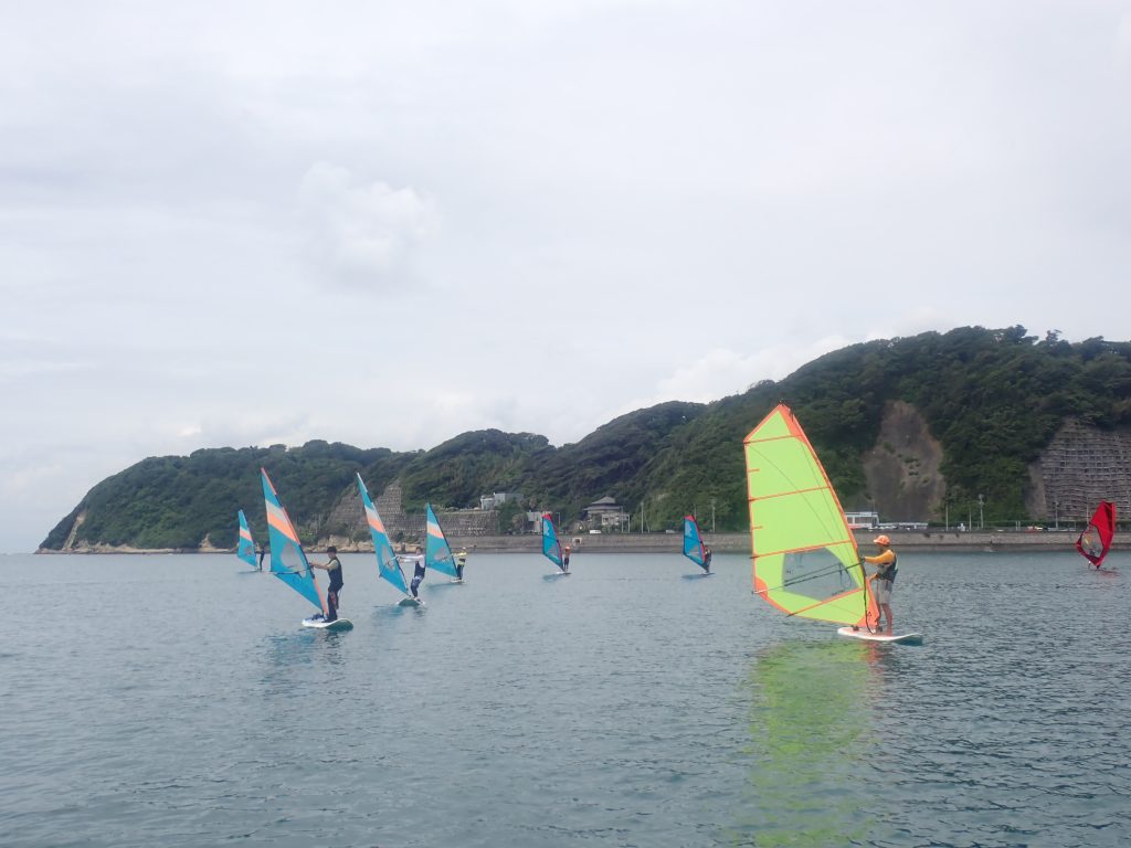 逗子海岸 ウインドサーフィン体験