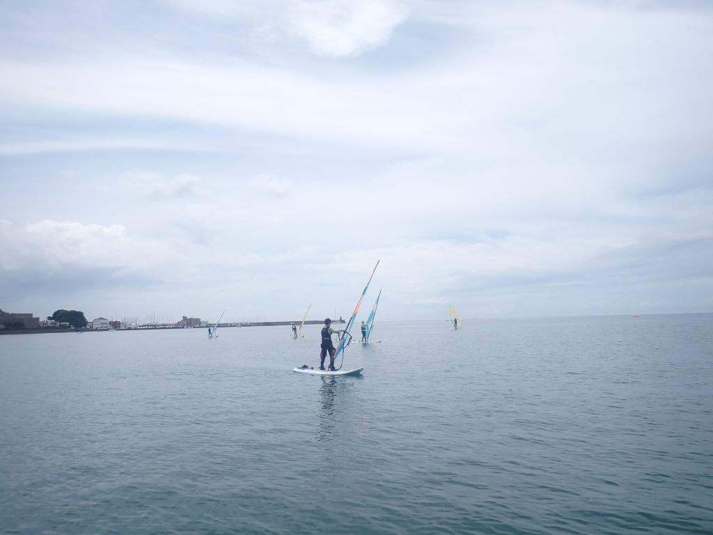 逗子海岸 ウインドサーフィン体験