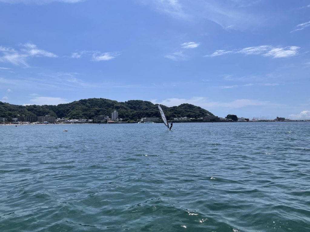 逗子海岸　ウインドサーフィンスクール
