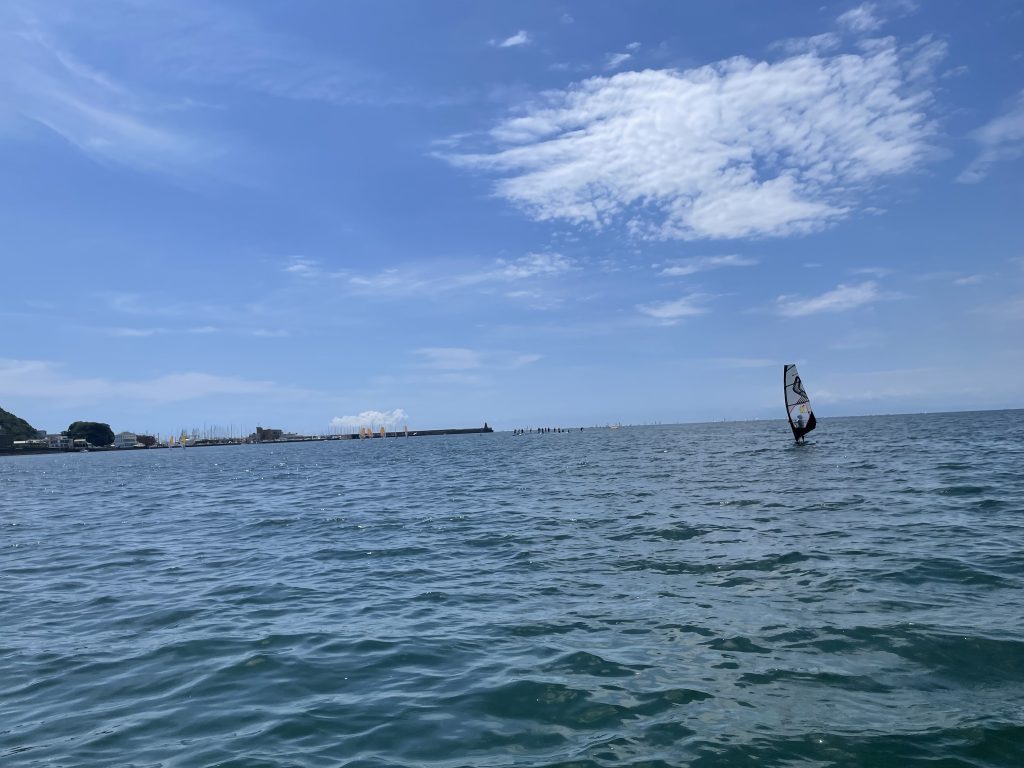 逗子海岸　ウインドサーフィンスクール