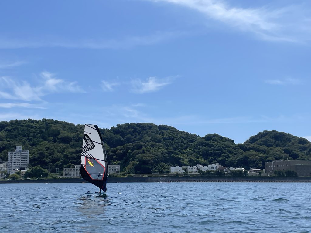 逗子海岸　ウインドサーフィンスクール