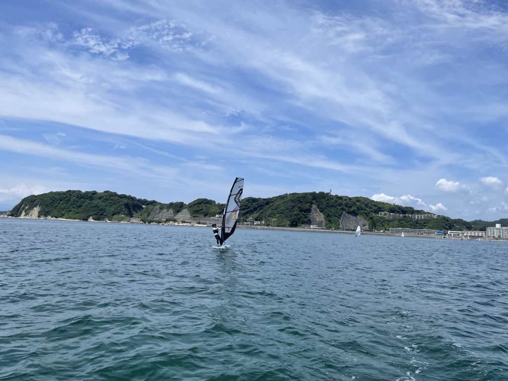 逗子海岸　ウインドサーフィンスクール