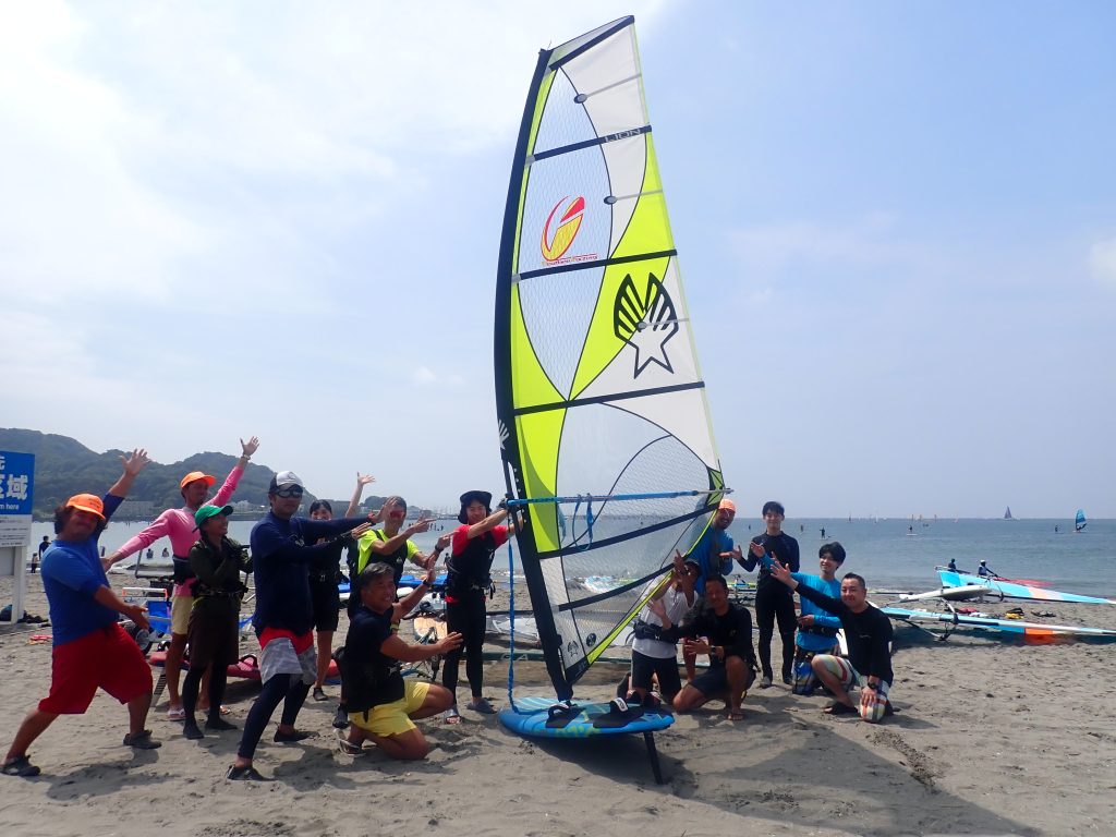 逗子海岸 ウインドサーフィンスクール