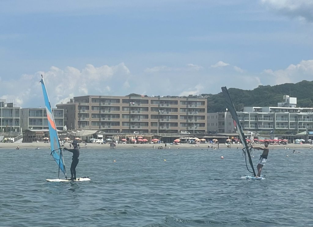 逗子海岸 ウインドサーフィンスクール