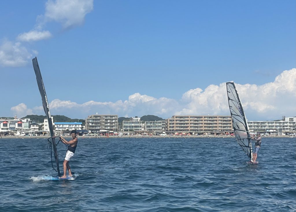 逗子海岸 ウインドサーフィンスクール