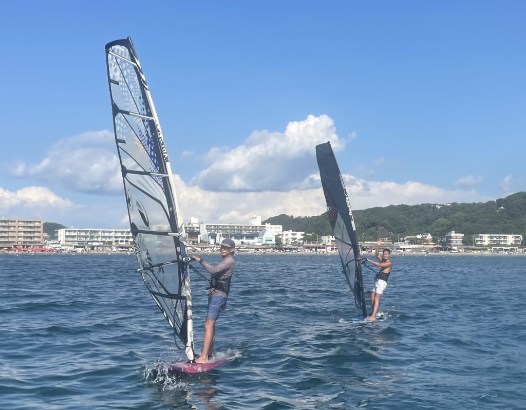 逗子海岸 ウインドサーフィンスクール