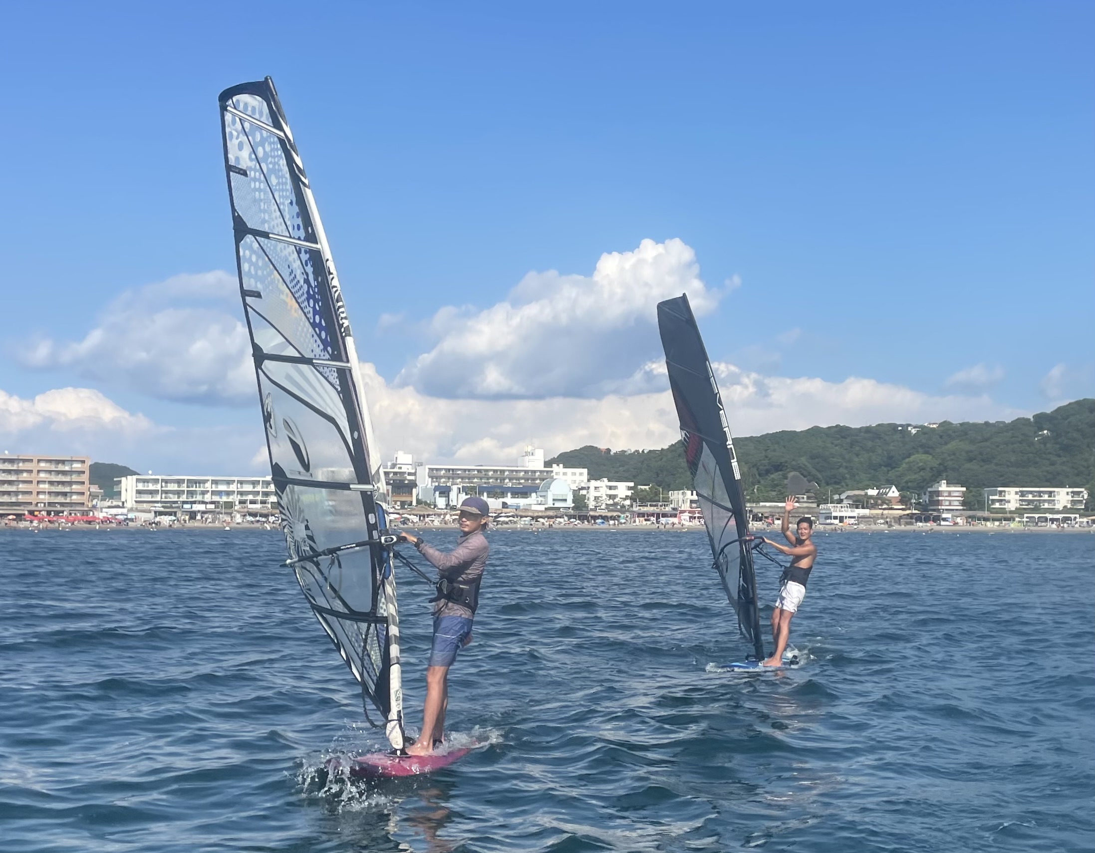 逗子海岸　ウインドサーフィンスクール