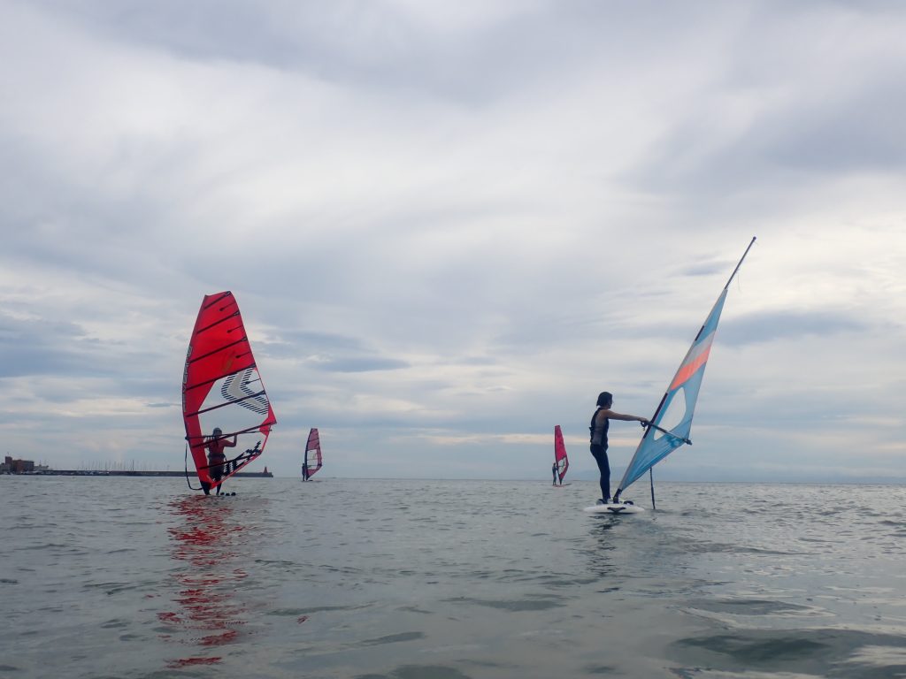 逗子海岸 ウインドサーフィンスクール