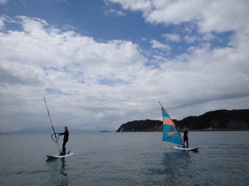 逗子海岸 ウインドサーフィン体験