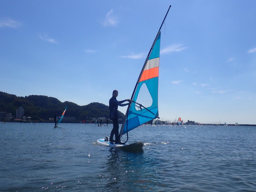 逗子海岸 ウインドサーフィン体験