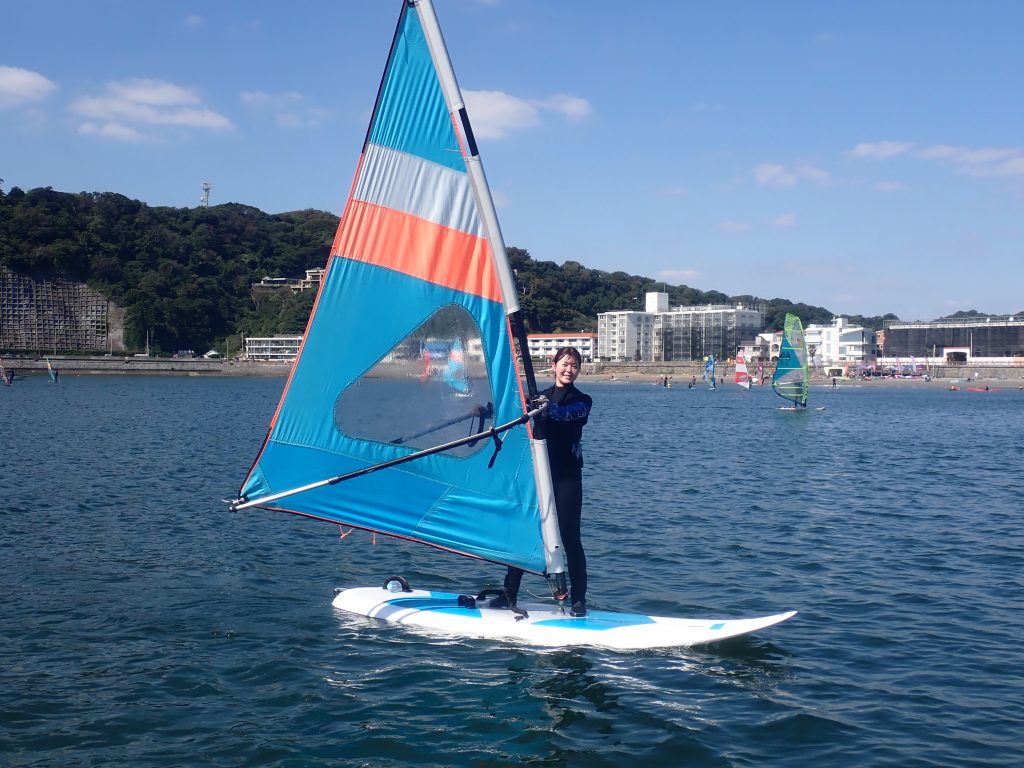 逗子海岸 ウインドサーフィン体験