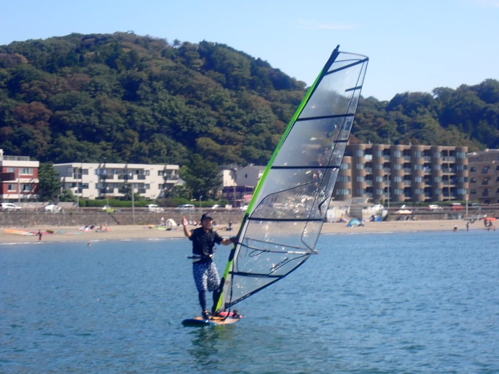 逗子海岸 ウインドサーフィン体験