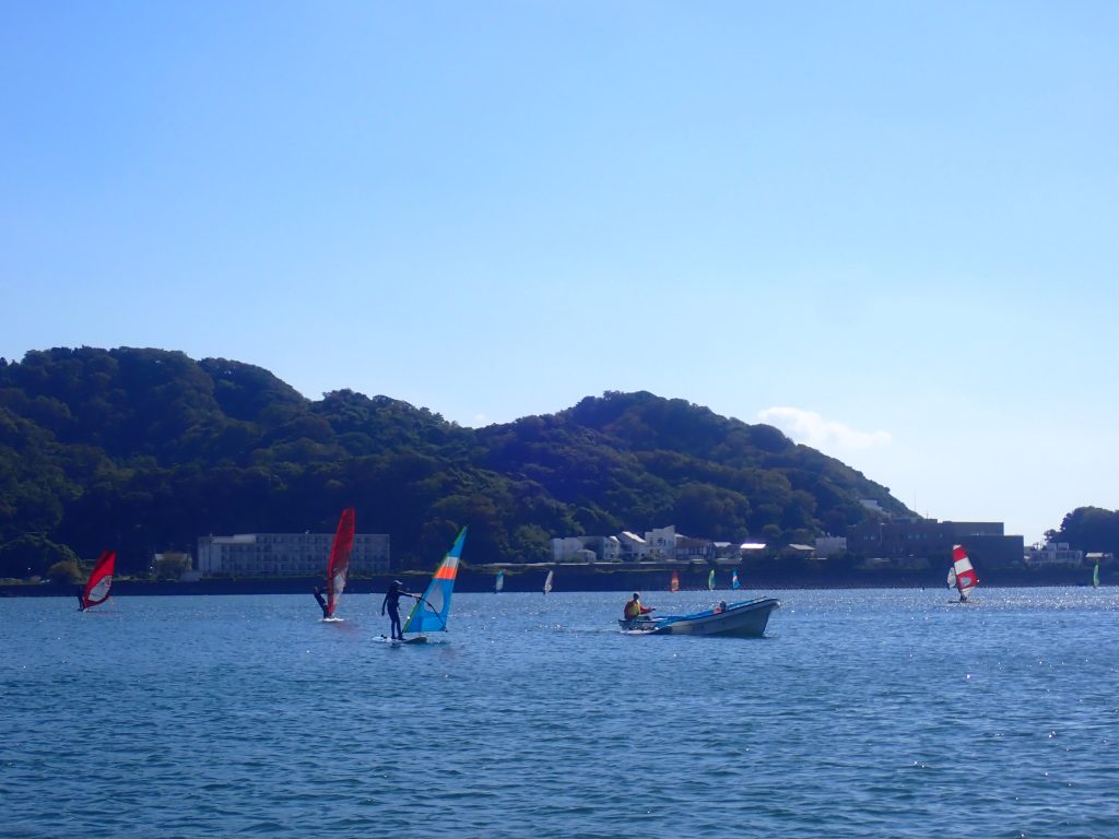 逗子海岸 ウインドサーフィン体験