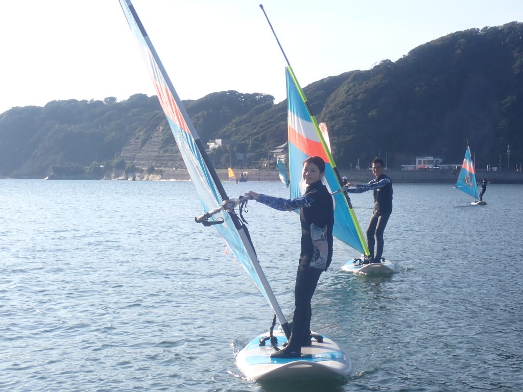 逗子海岸 ウインドサーフィン体験