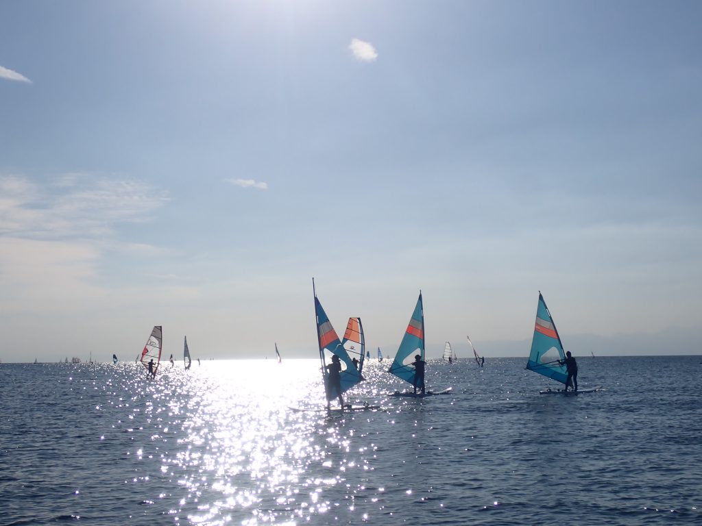 逗子海岸 ウインドサーフィンスクール