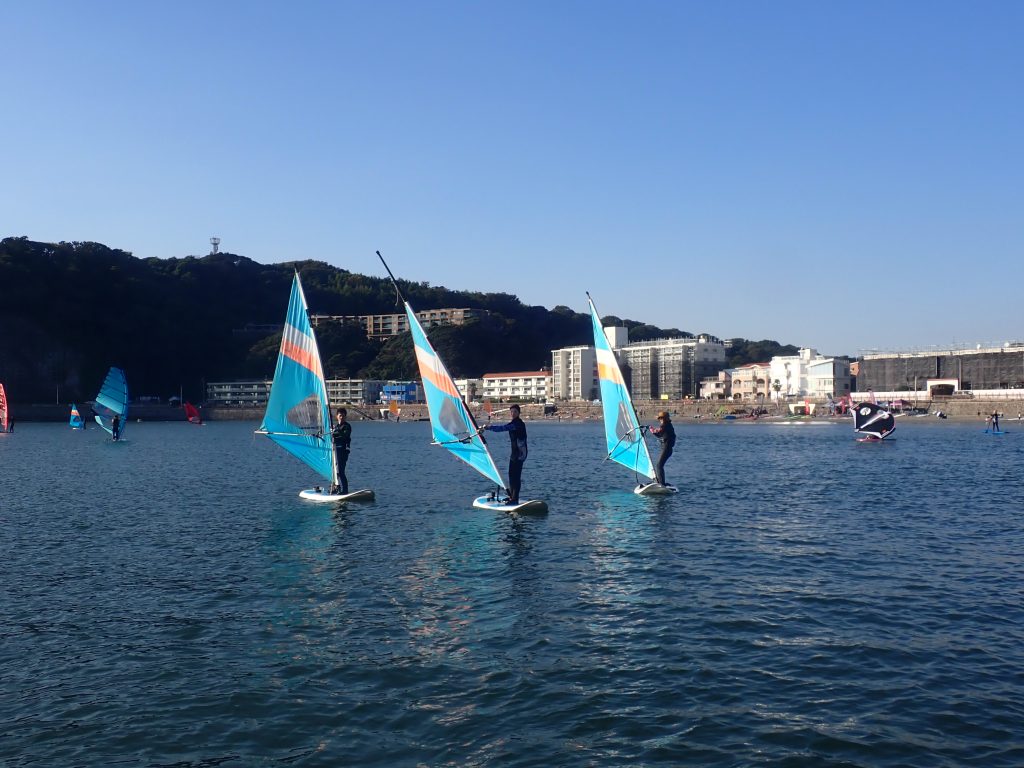 逗子海岸 ウインドサーフィンスクール