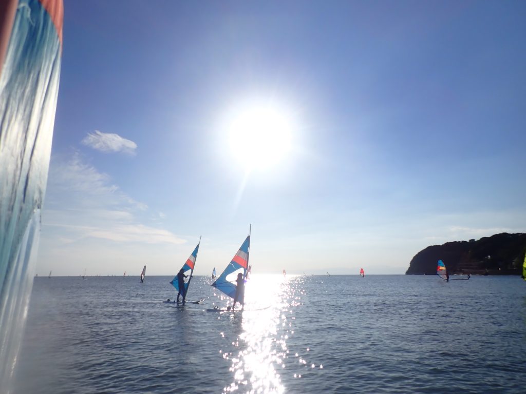 逗子海岸 ウインドサーフィン体験
