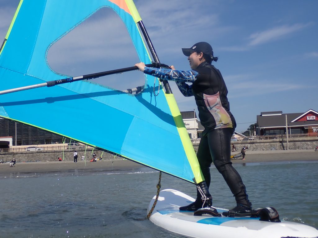 逗子海岸 ウインドサーフィン体験