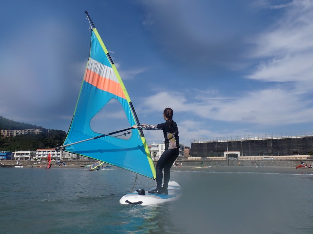 逗子海岸 ウインドサーフィン体験